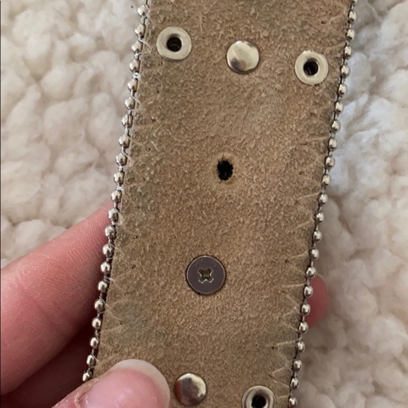 BHW women’s Black Cowhide Belt - Picture 5 of 5